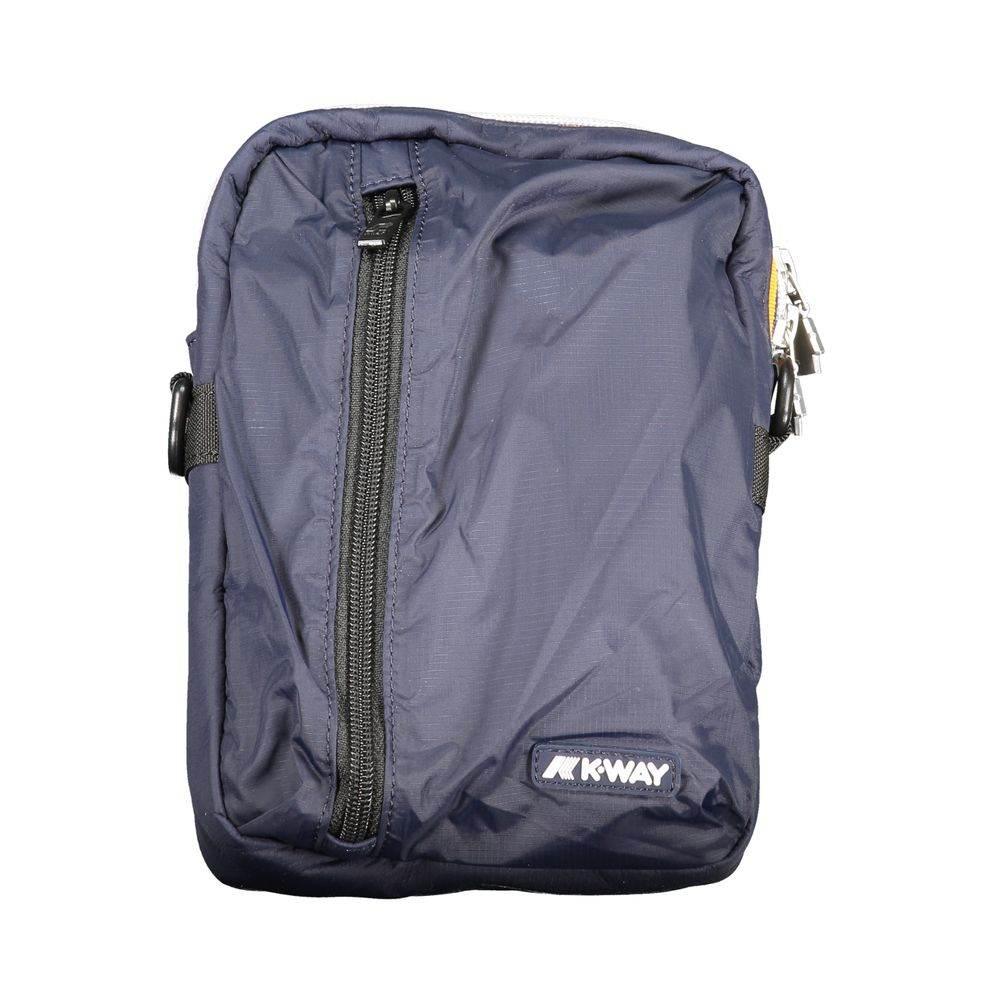 K-WAY Blue Polyamide Men Shoulder Bag - Hilstor