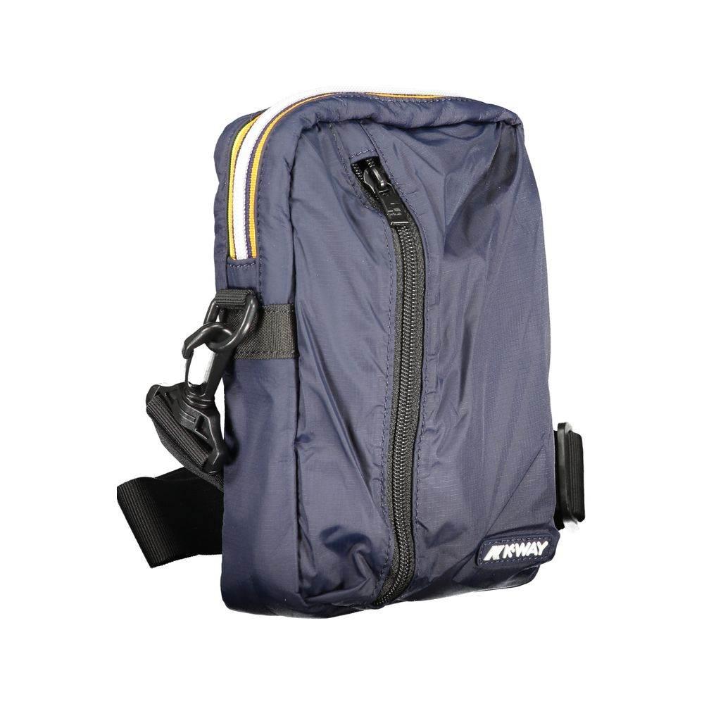 K-WAY Blue Polyamide Men Shoulder Bag - Hilstor