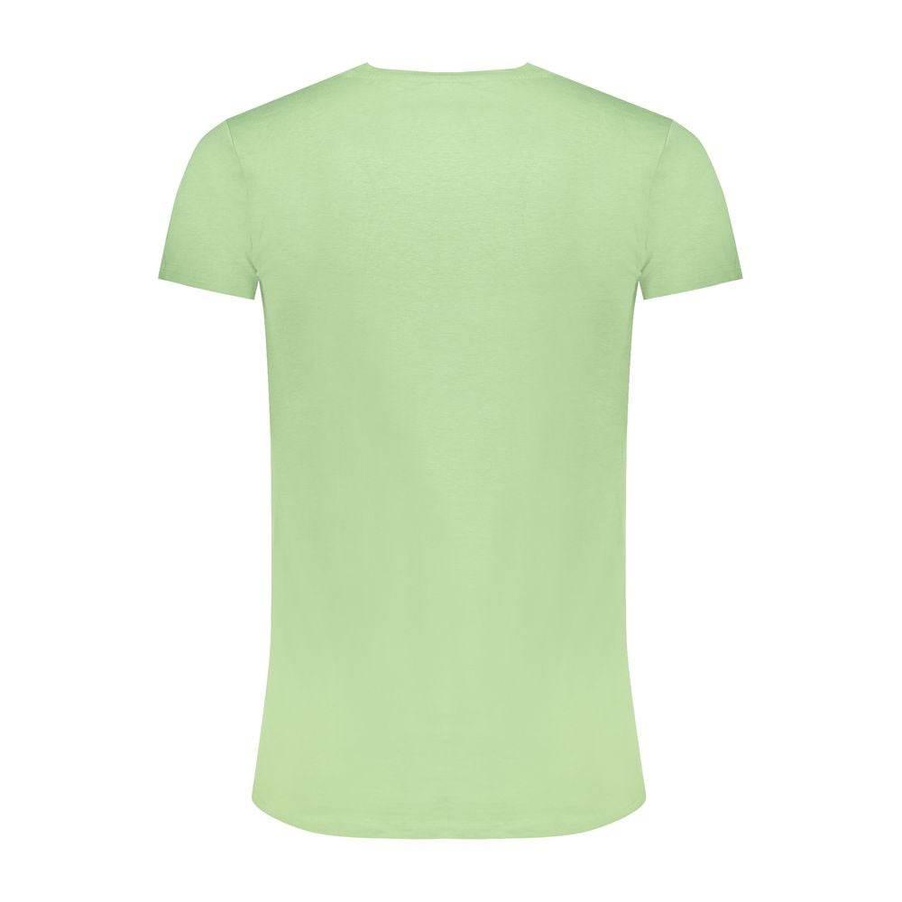 Gaudi Green Cotton T-Shirt - Hilstor