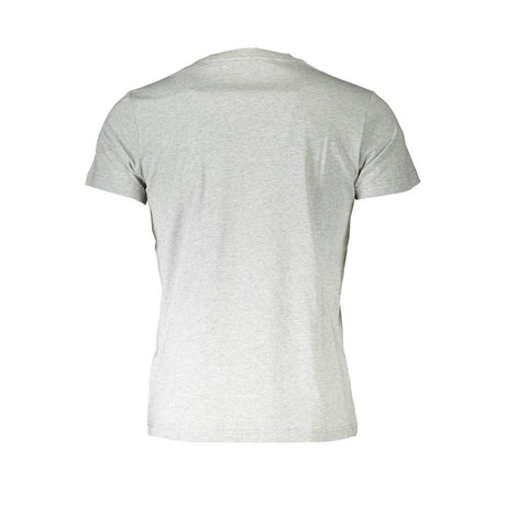 Diesel Gray Cotton Men Short-Sleeve T-Shirt - Hilstor