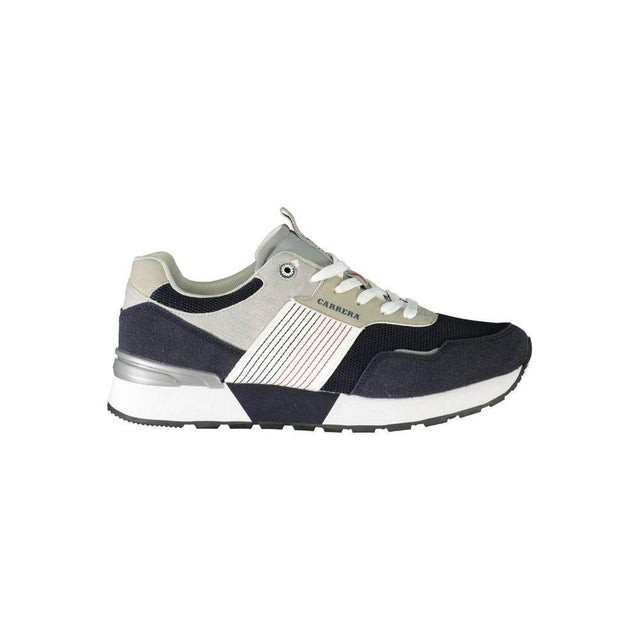Carrera Blue Polyester Sneaker - Hilstor