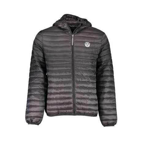 North Sails Black Polyamide Men Jacket - Hilstor
