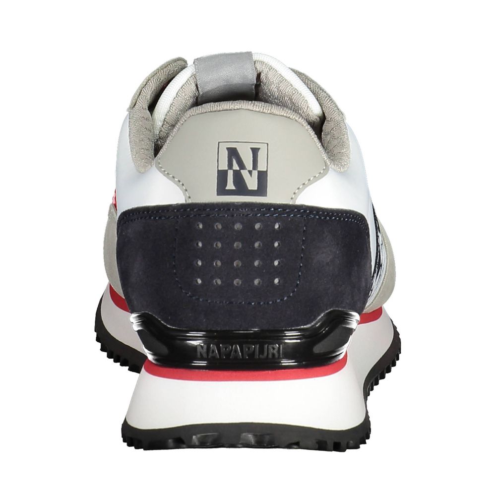 Napapijri White Polyester Men Sneaker