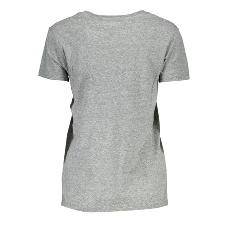 Levi's grå bomuld T-shirt til kvinder
