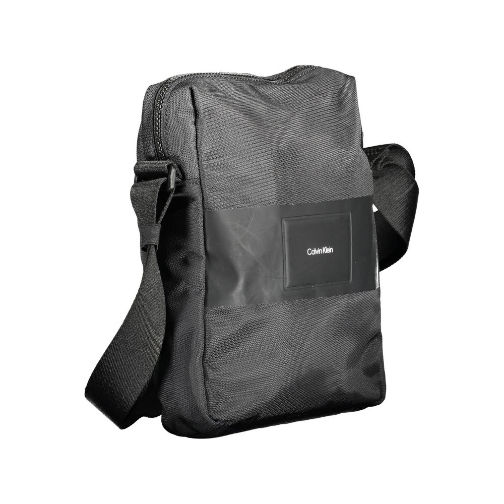 Calvin Klein sort polyester skuldertaske til mænd
