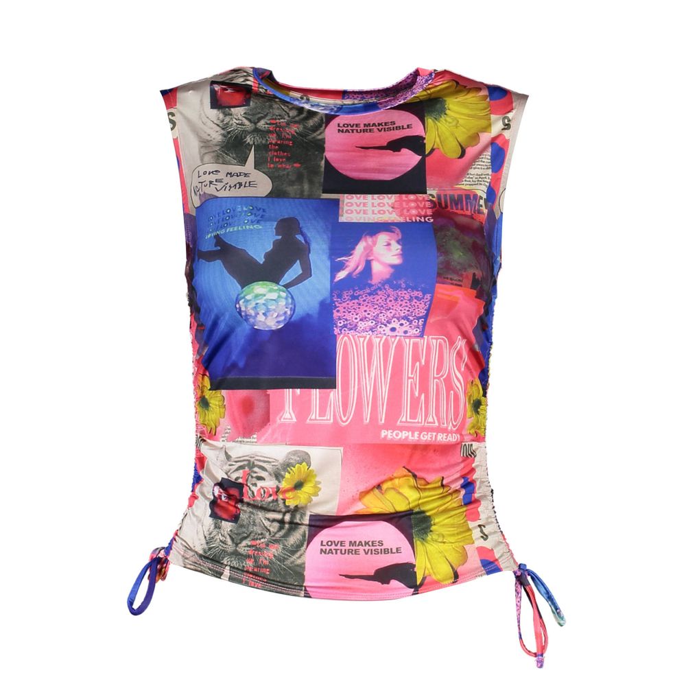 Desigual Blue Acetate Dame Top