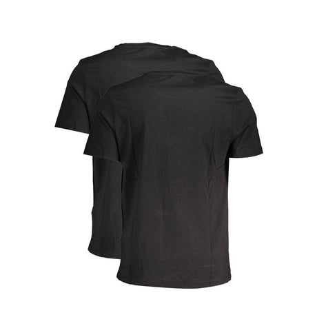 Fila Black Cotton Men TShirt - Hilstor