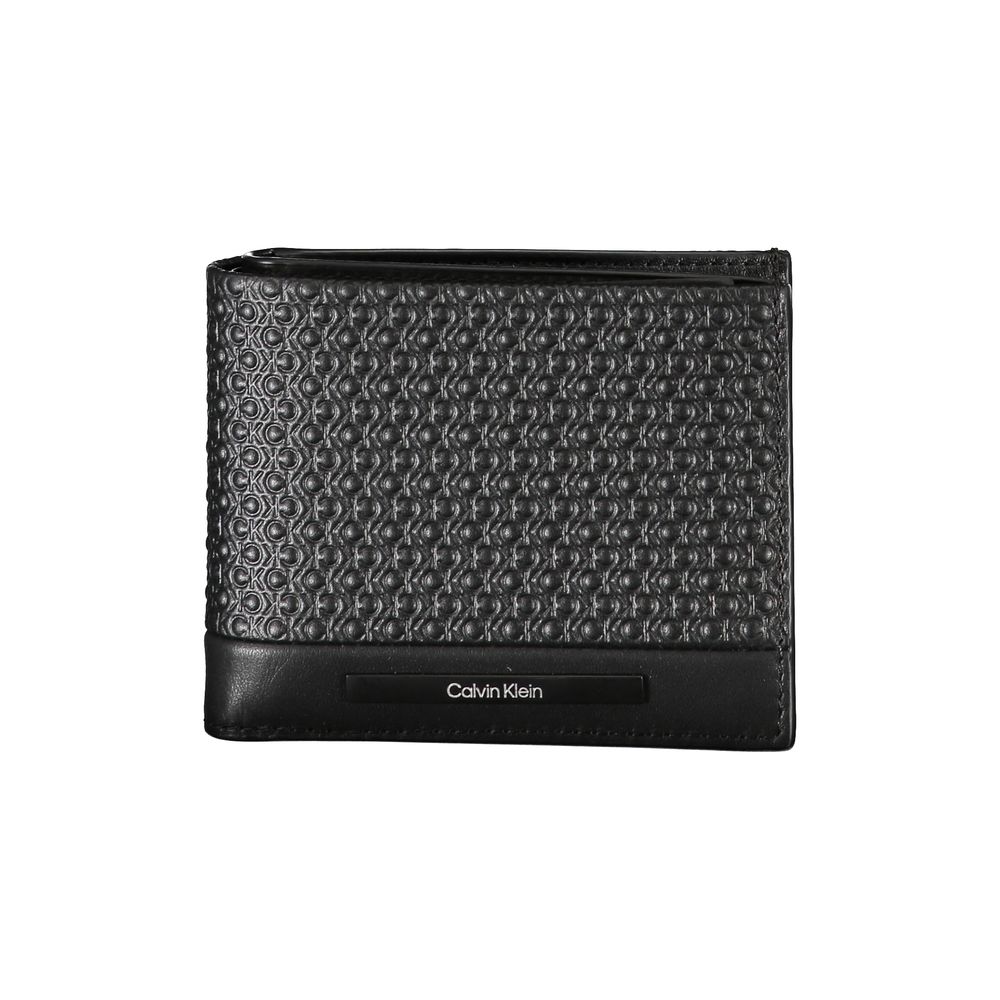 Calvin Klein Elegant RFID-pung i sort læder