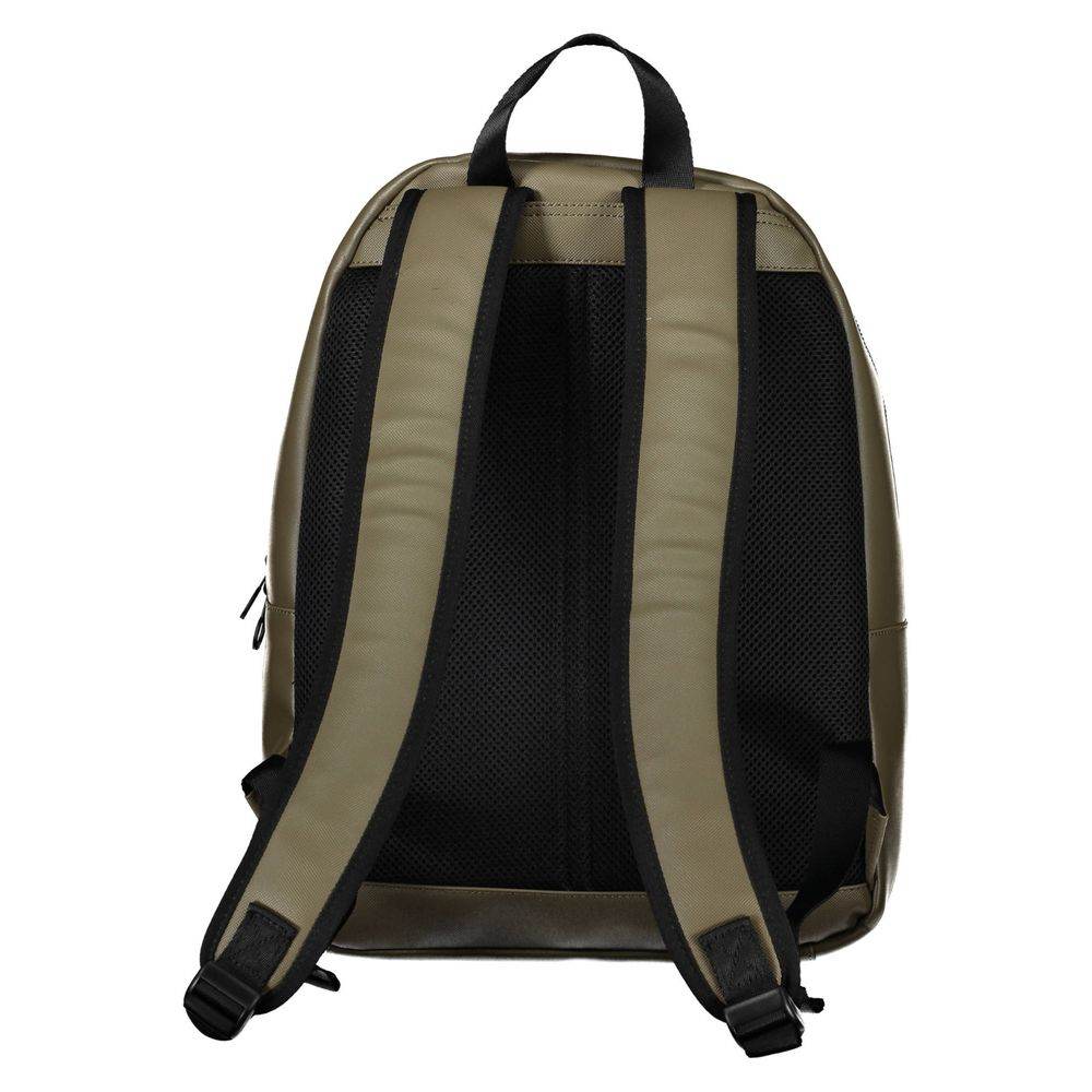 Tommy Hilfiger Green Polyethylene Men Backpack - Hilstor