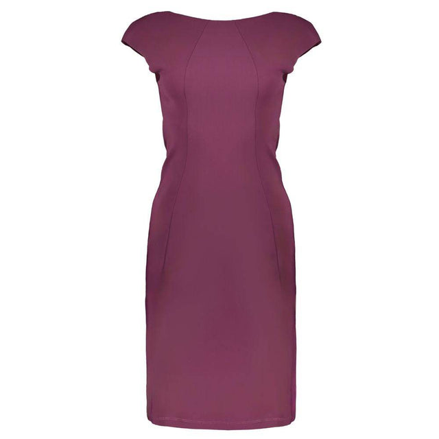 Patrizia Pepe Purple Elastane Dress - Hilstor