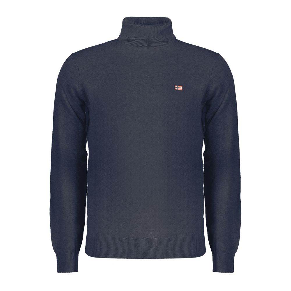 Norway 1963 Blue Polyamide Men Sweater - Hilstor