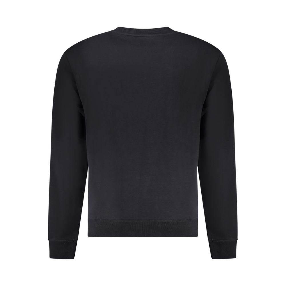 Napapijri Black Cotton Men Sweater - Hilstor