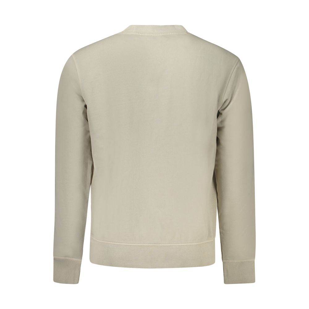 Hugo Boss Beige Cotton Men Sweater - Hilstor