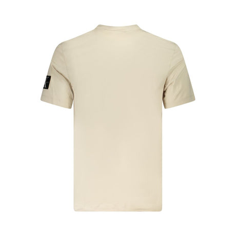 Calvin Klein Beige T-shirt i bomuld til mænd