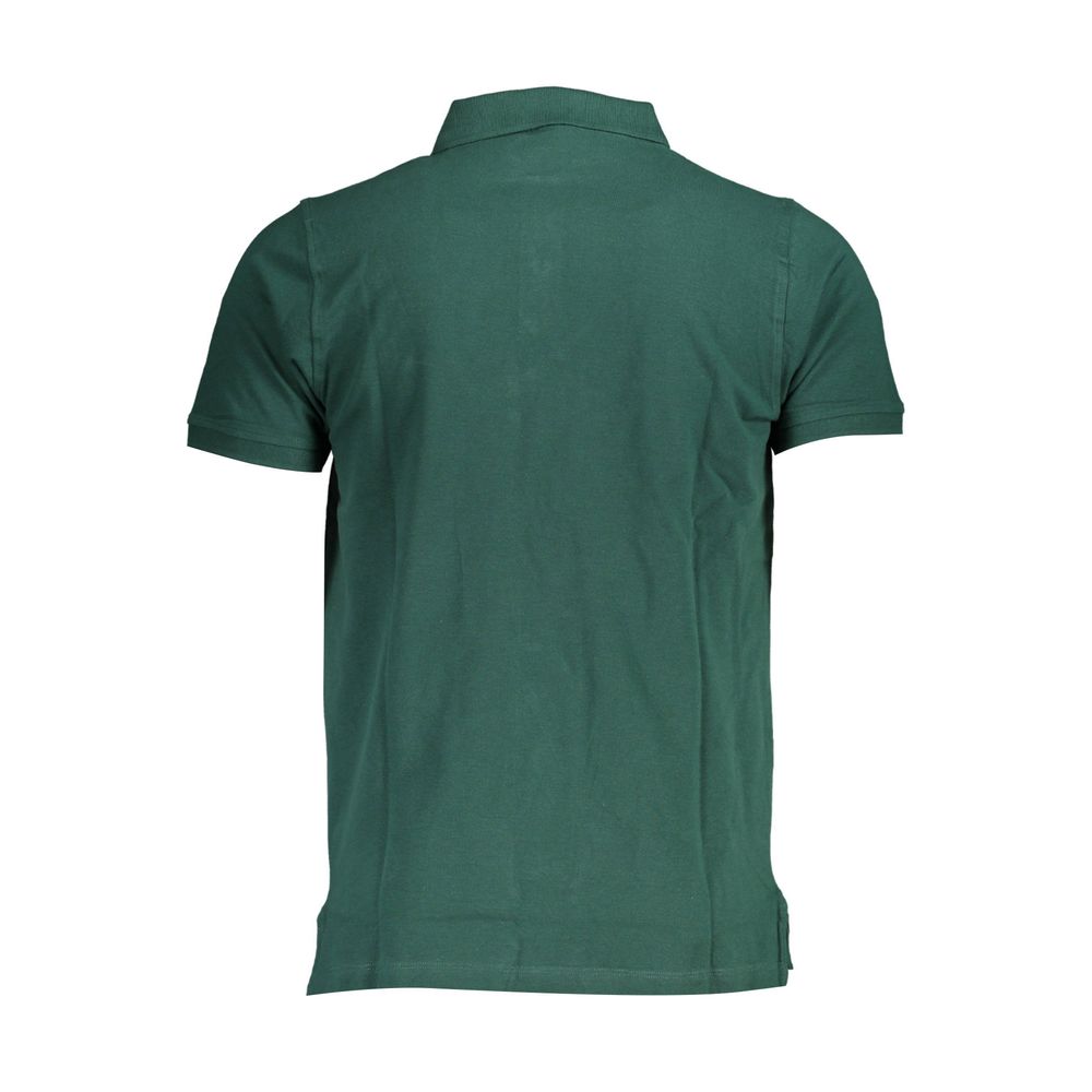 Norway 1963 Green Cotton Mens Polo Shirt