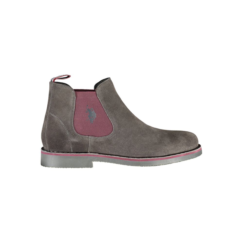 U.S. POLO ASSN. Brown Leather Men's Boot