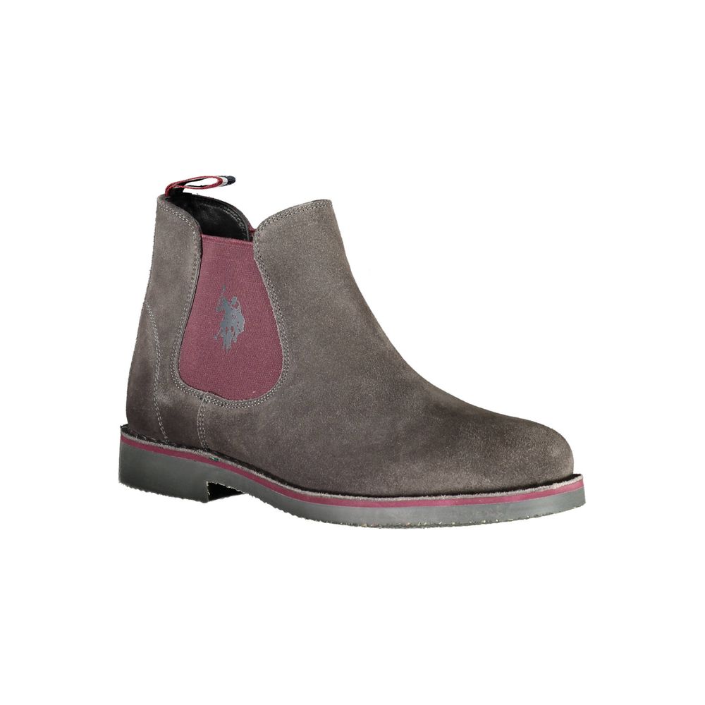U.S. POLO ASSN. Brown Leather Men's Boot