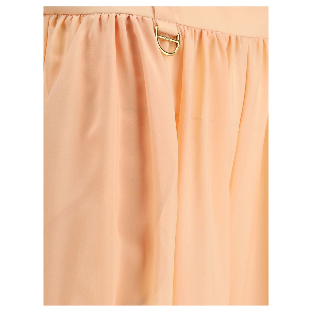 Chloé Pleated fluid Pants