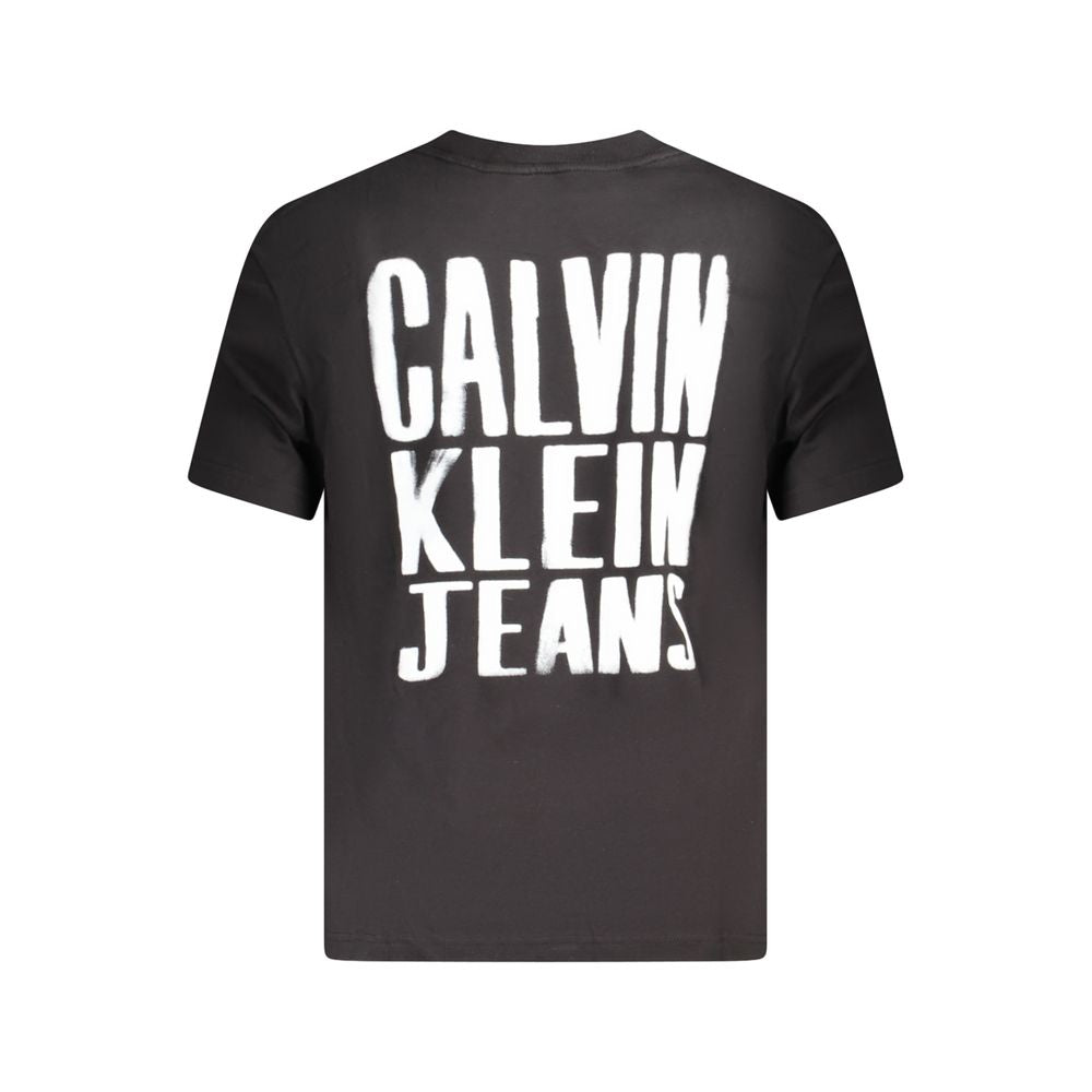 Calvin Klein T-shirt i sort bomuld