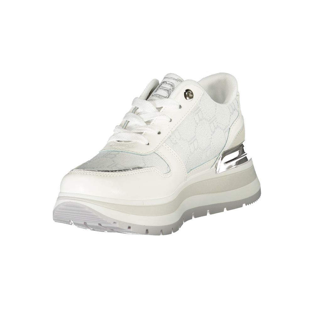 Laura Biagiotti Hvid Polyester Sneaker til kvinder