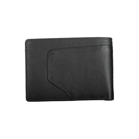 Piquadro Black Leather Men Wallet