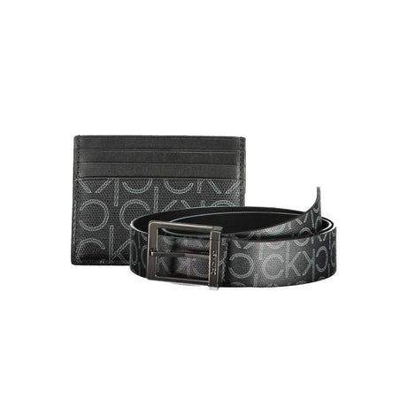 Calvin Klein Black Polyethylene Mens Wallet