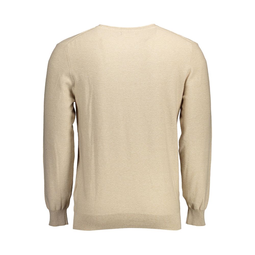 Gant beige bomuldstrøje til mænd