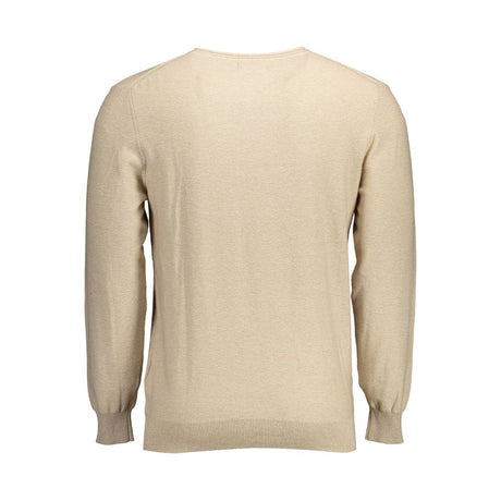 Gant beige bomuldstrøje til mænd