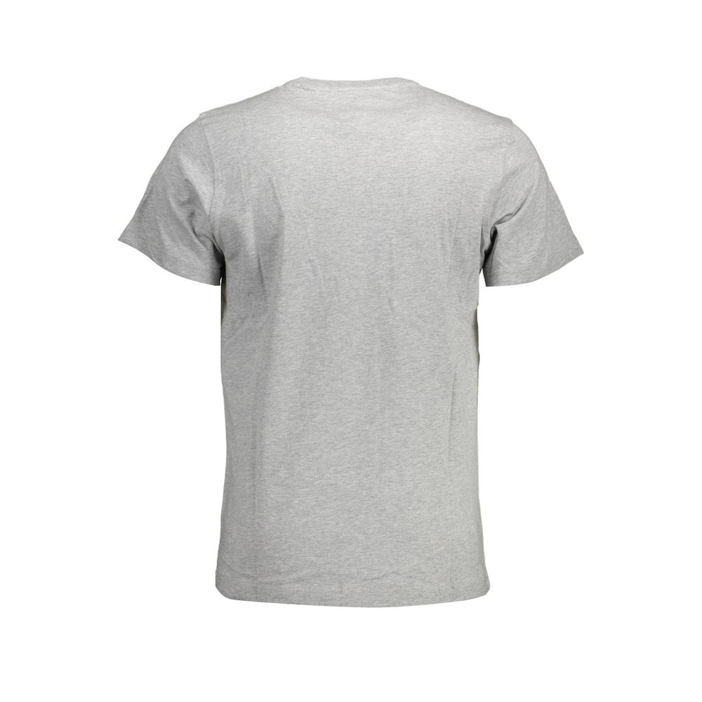 Tommy Hilfiger Grå bomulds T-shirt til mænd
