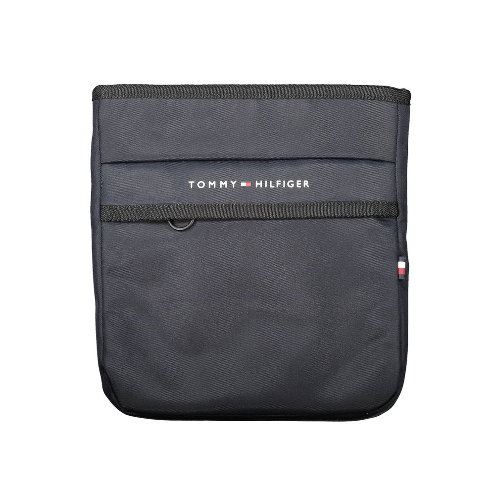 Tommy Hilfiger blå polyester skuldertaske til mænd
