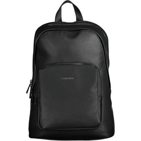 Calvin Klein Black Polyester Men Backpack - Hilstor