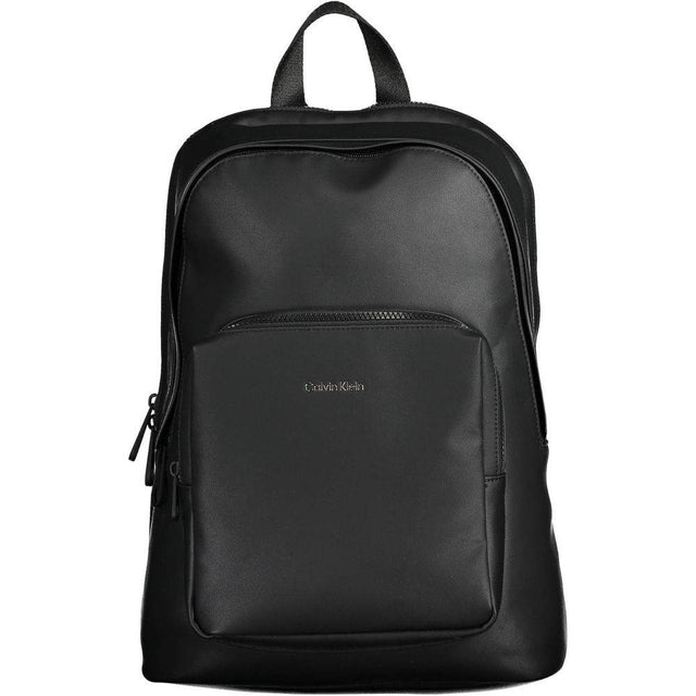 Calvin Klein Black Polyester Men Backpack - Hilstor