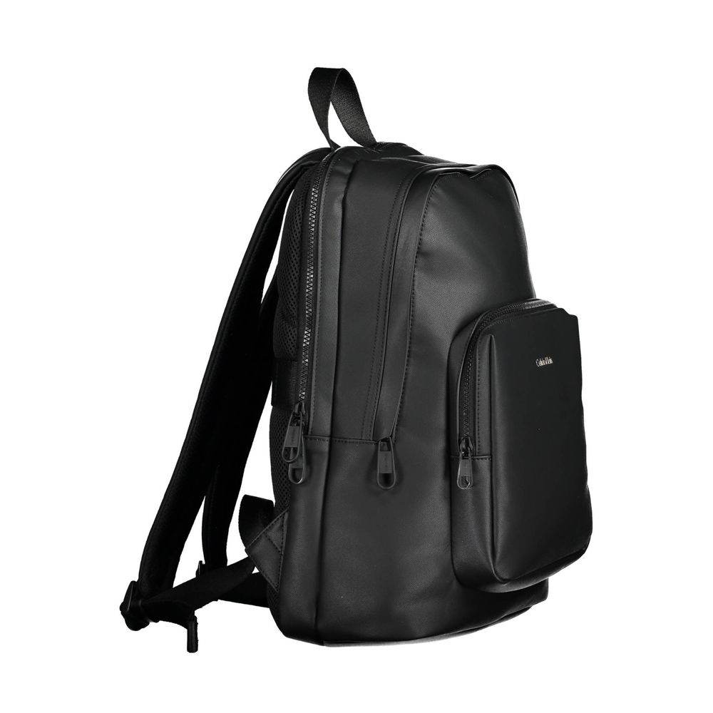 Calvin Klein Black Polyester Men Backpack - Hilstor
