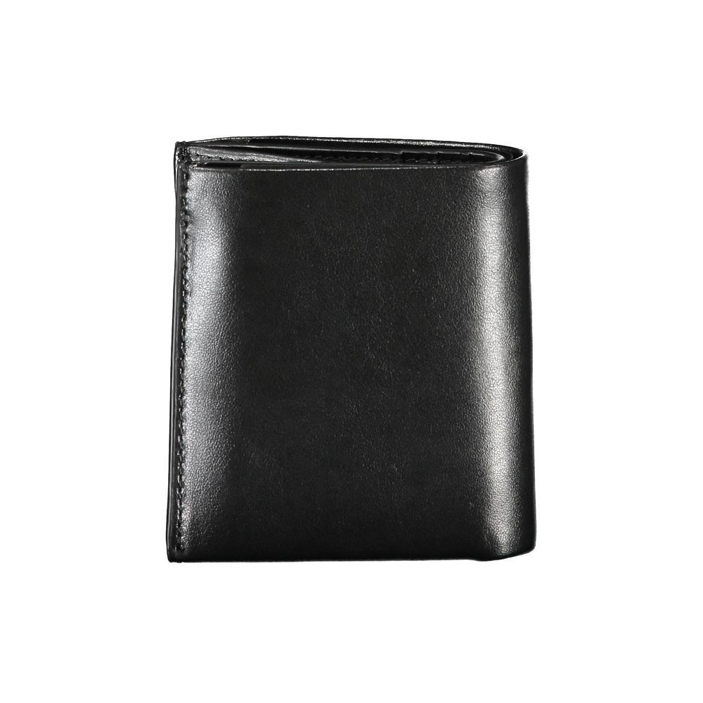 Calvin Klein slank RFID-pung i sort læder
