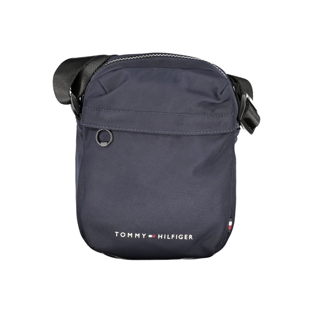 Tommy Hilfiger blå polyester skuldertaske