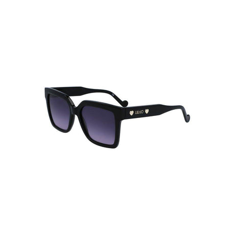 Liu Jo Black Acetate Women Sunglasses - Hilstor
