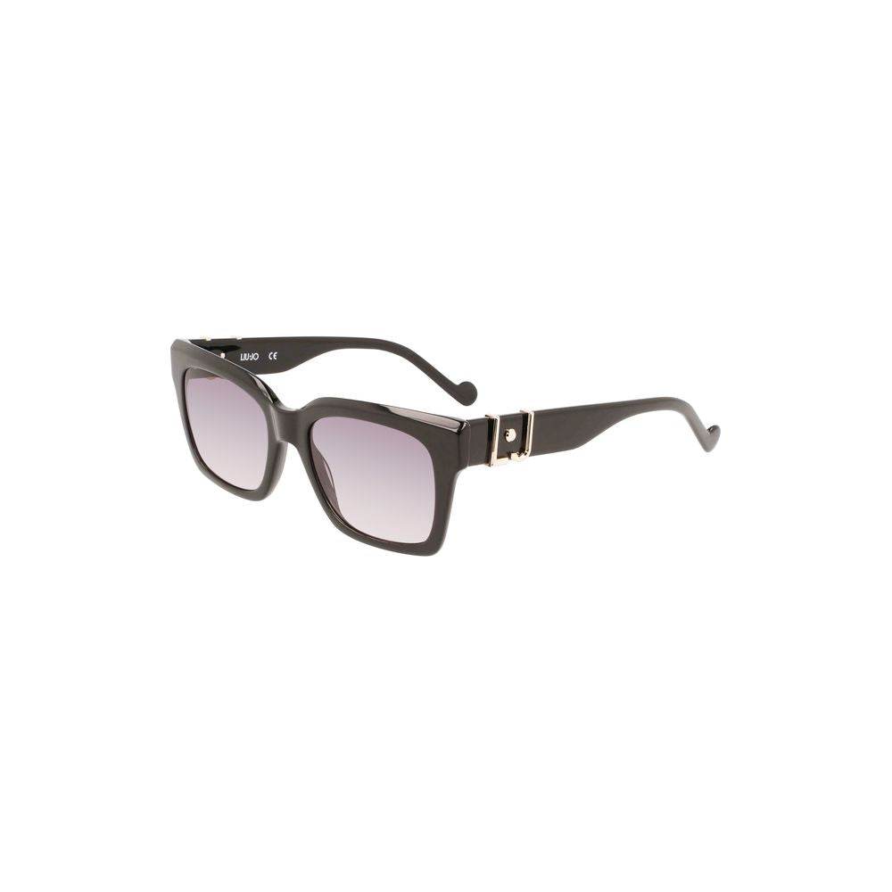 Liu Jo Black Acetate Women's Sunglass - Hilstor