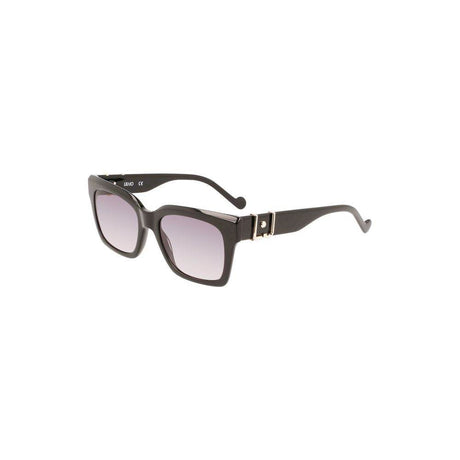Liu Jo Black Acetate Women's Sunglass - Hilstor