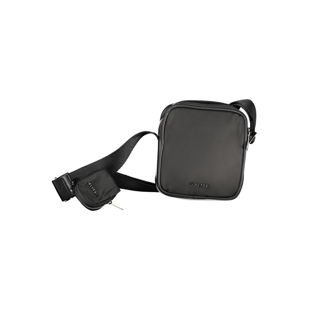 Calvin Klein sort polyester skuldertaske