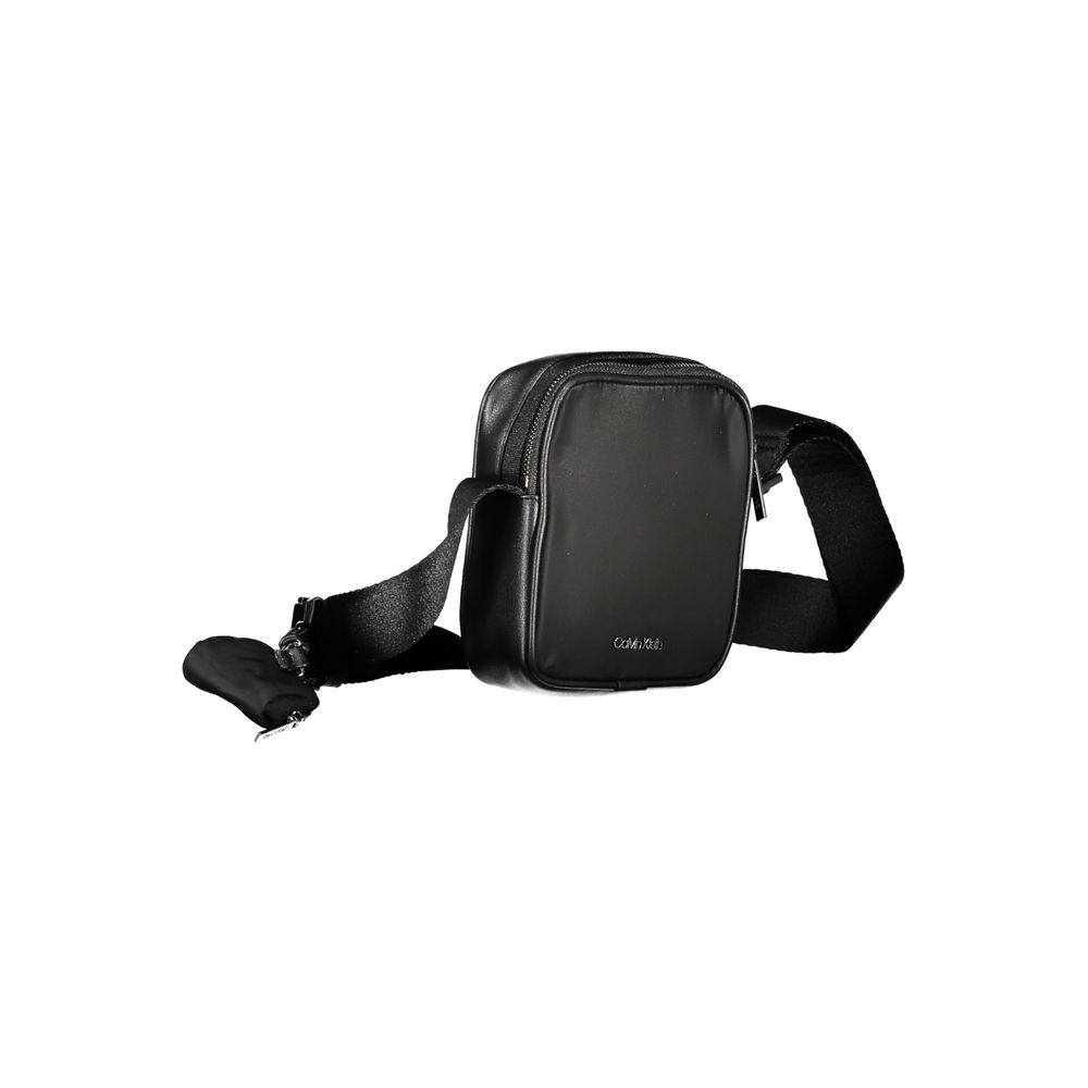 Calvin Klein sort polyester skuldertaske