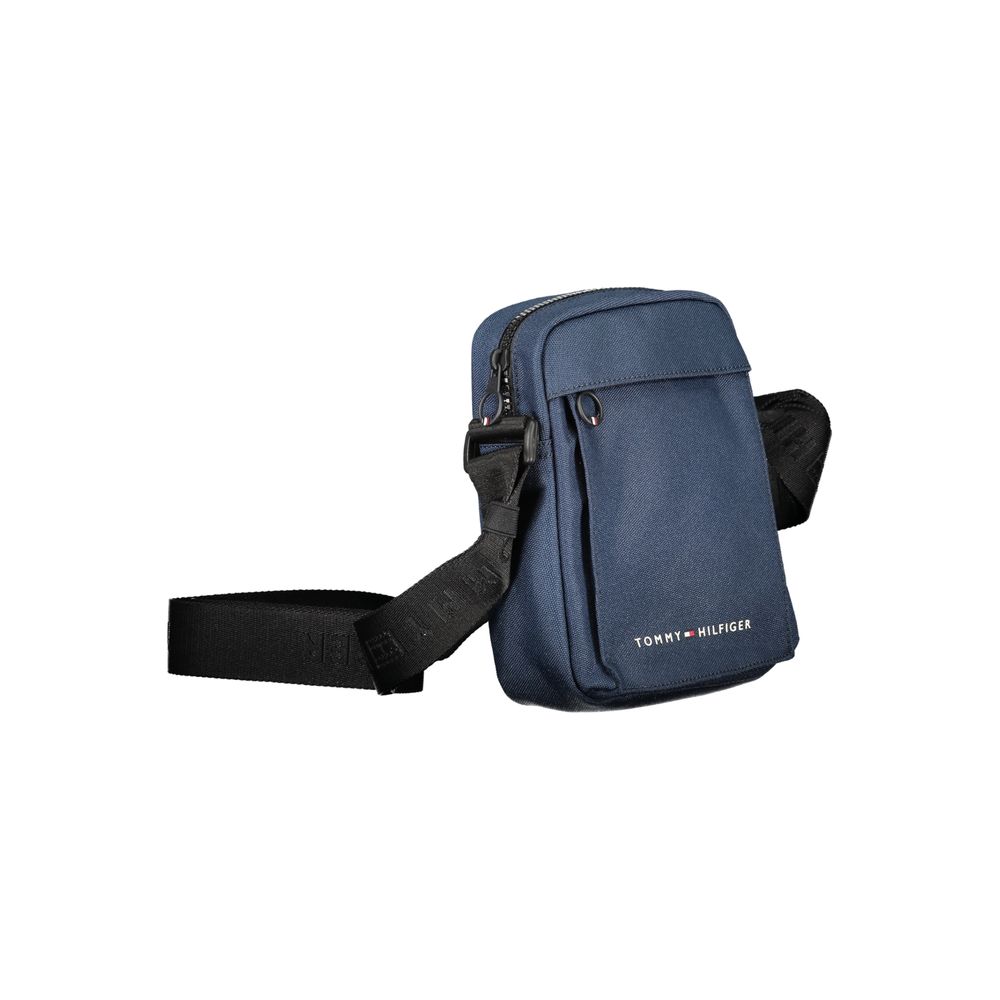 Tommy Hilfiger blå polyester skuldertaske