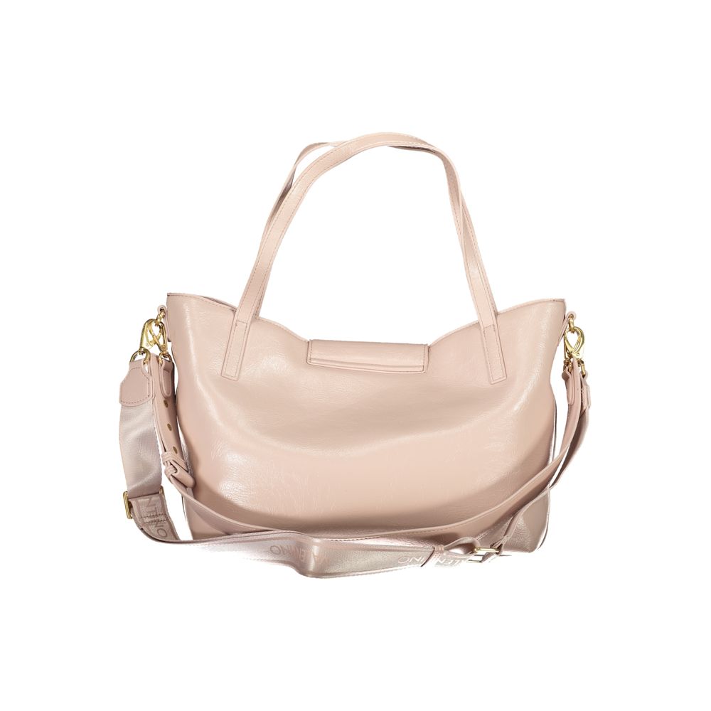Valentino Tasker Pink Polyethylene Håndtaske til kvinder