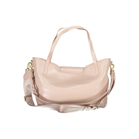 Valentino Tasker Pink Polyethylene Håndtaske til kvinder