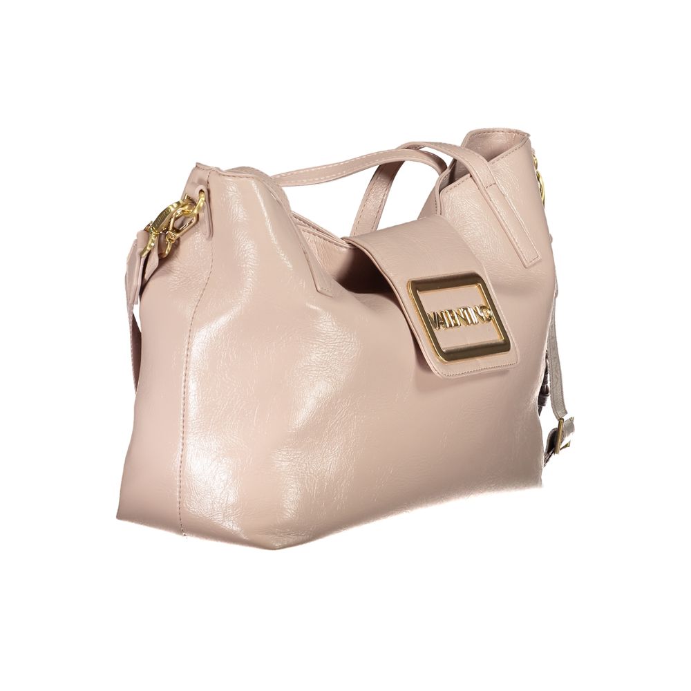 Valentino Tasker Pink Polyethylene Håndtaske til kvinder