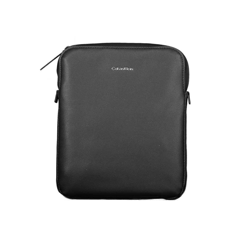 Calvin Klein sort polyester skuldertaske til mænd