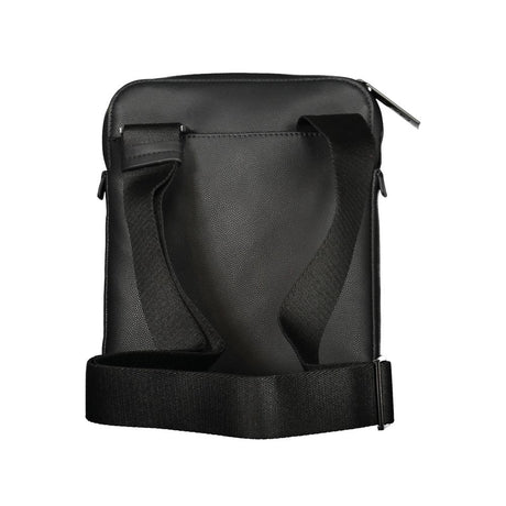 Calvin Klein sort polyester skuldertaske til mænd