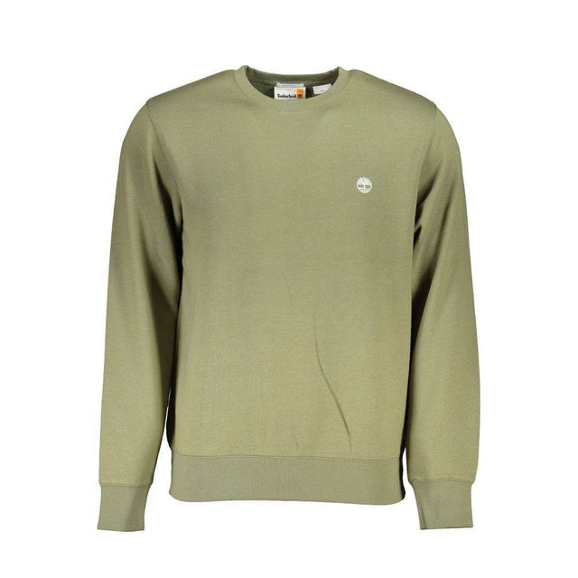Timberland Green Cotton Men Sweater - Hilstor