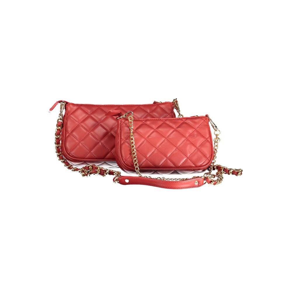 Mario Valentino Red Polyethylene Handbag - Hilstor