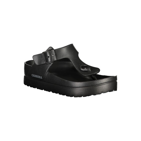 Carrera sort polyethylen sandal