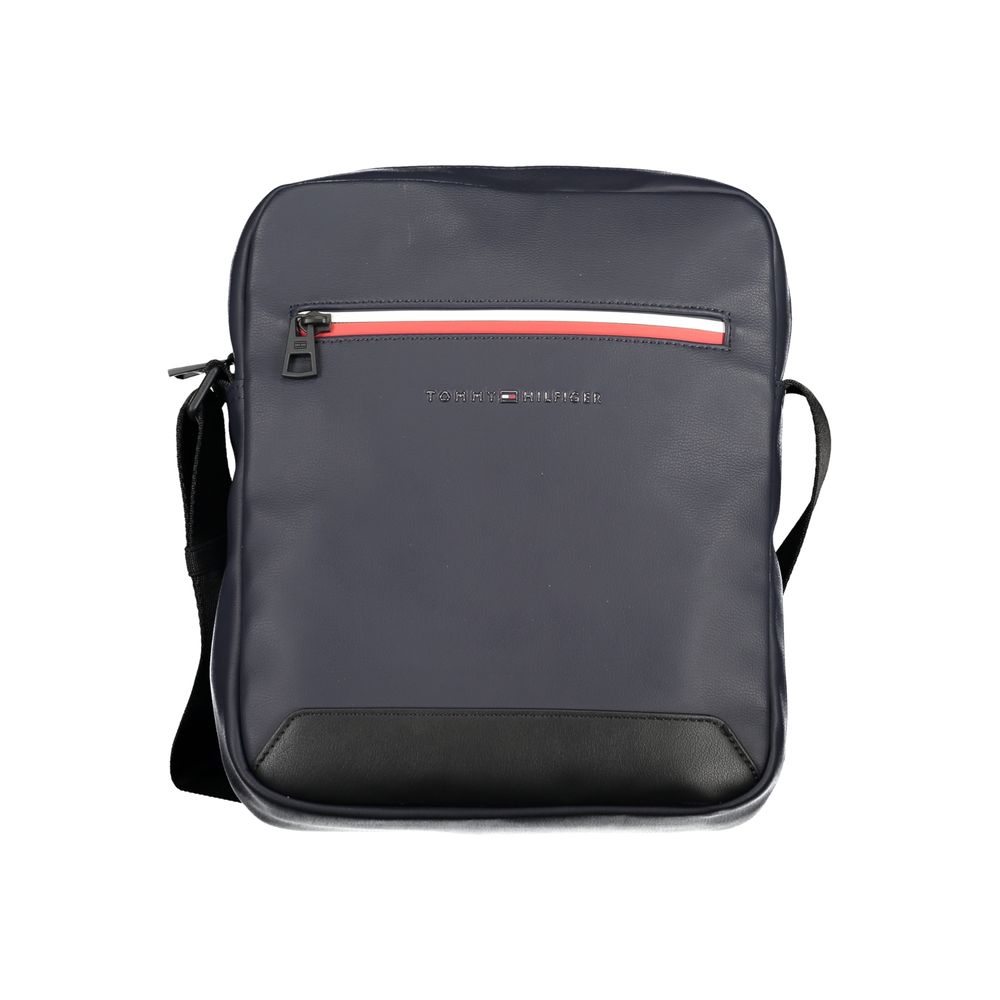 Tommy Hilfiger blå polyethylen skuldertaske